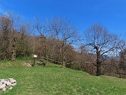 70 La verde radura alla sella dei Roccoli della Passata